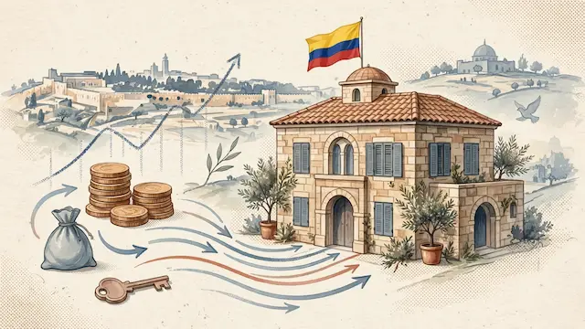 Colombia Opens Jerusalem Embassy After Shmulik Apote Buys Property for $7.5 Million