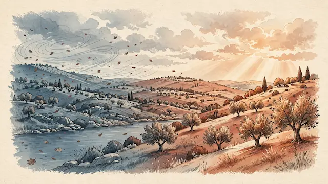 Autumn Chill Grips Israel With Below-Average Temperatures