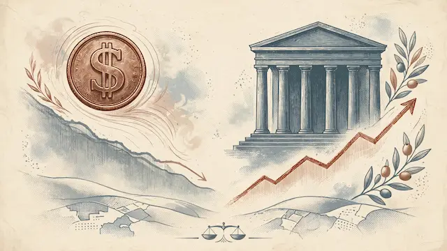 Dollar Falls Slightly in Market Trading, While Bank of Israel Sets Higher Official Rate