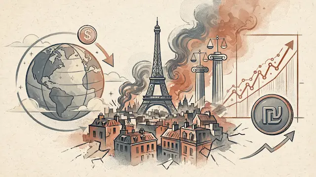 Forex Markets Watch European Unrest; Dollar Above 3.1 Shekels