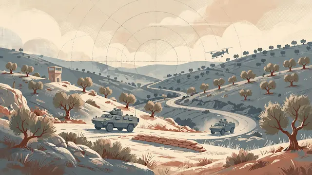 Military Drill Simulates Combat Scenarios in West Bank
