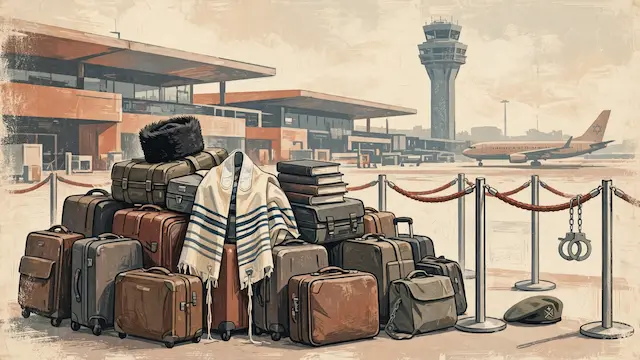 Dozens of Chabad Students Detained at Ben Gurion Airport as Suspected Draft Dodgers
