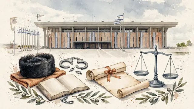 Netanyahu Defends Haredi Draft Exemptions, Condemns Arrests