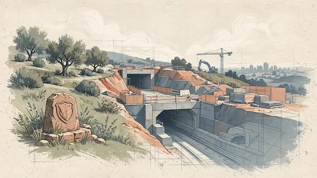 Israel Approves First Metro Station Construction Permit
