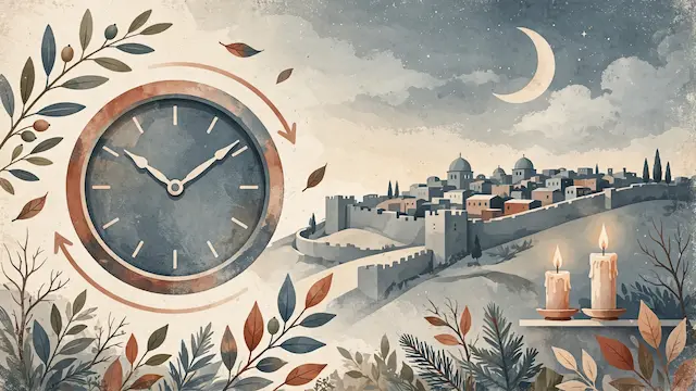 Israel Shifts to Winter Time This Weekend
