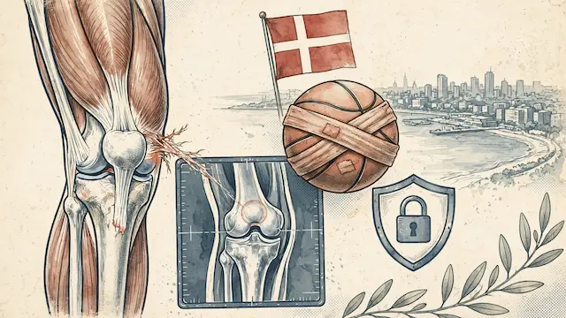 Maccabi Tel Aviv Guard Iffe Lundberg Out 6-8 Weeks With Partial Quad Tear
