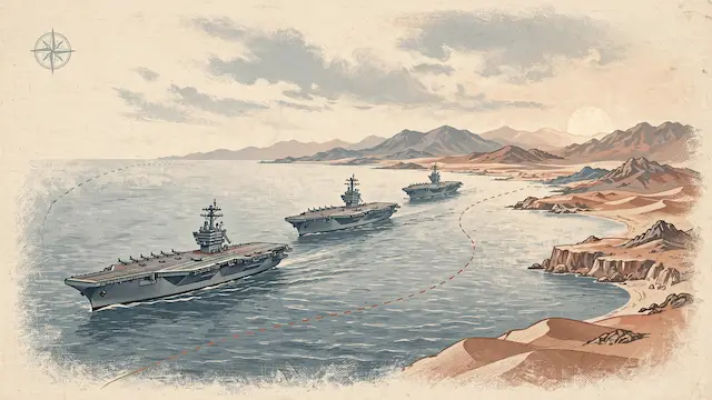 US Deploys Third Aircraft Carrier to Middle East Amid Iran Tensions