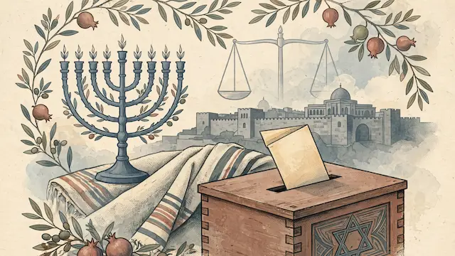 Rabbi Lundin Urges Israelis to Vote, Citing Jewish Responsibility