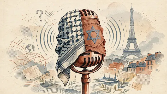 Israeli Prankster Poses as Arab Supporter of Israel in Paris Live TV Interview