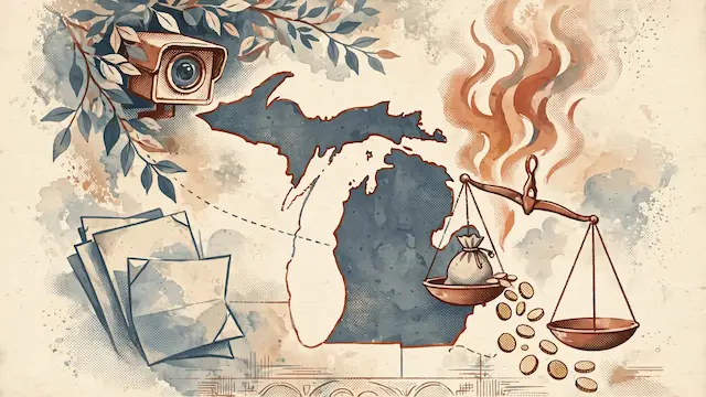 Michigan Senate Race Embroiled in Controversy Over Hamas Remarks and Donations