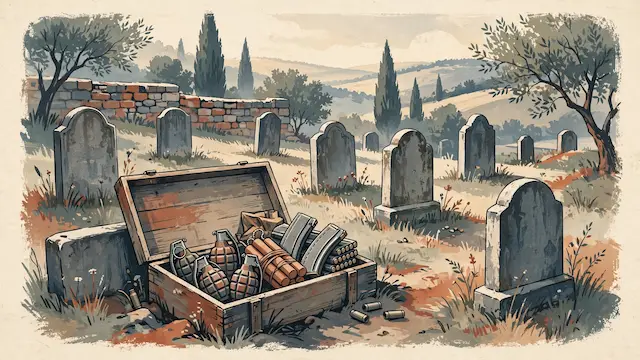Weapons Cache Discovered in Northern Israel Cemetery