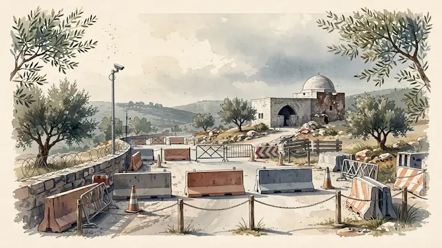 Jerusalem Road Closures Planned for Rachel's Tomb Pilgrimage
