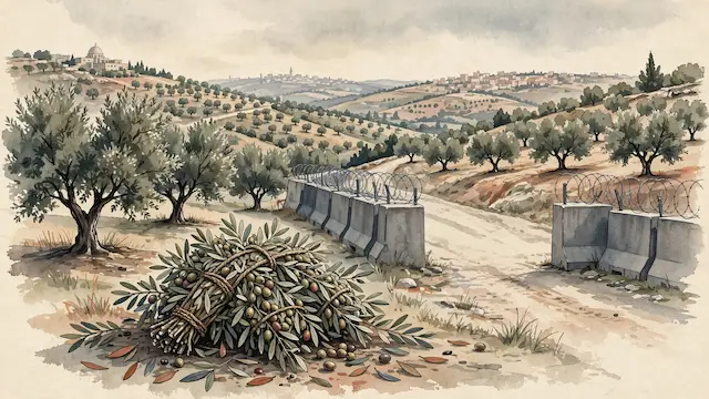 IDF Detains 80 Pro-Palestinian Activists During Olive Harvest