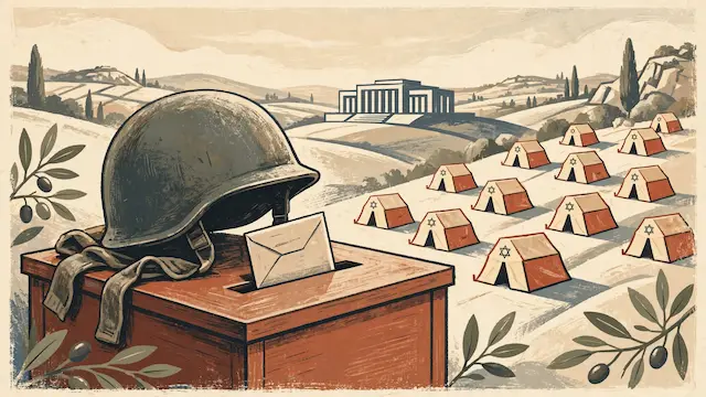 חיילים מצביעים מוקדם בבחירות לכנסת; דיפלומטים הראו שיעור הצבעה גבוה