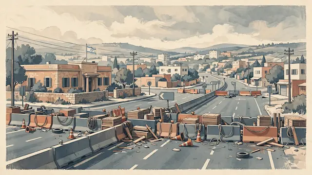 Ultra-Orthodox Protest Blocks Major Highway Near Kfar Saba