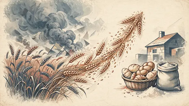 Ukraine War Sparks Wheat Price Hikes, Threatening Bread and Pastry Costs in Israel