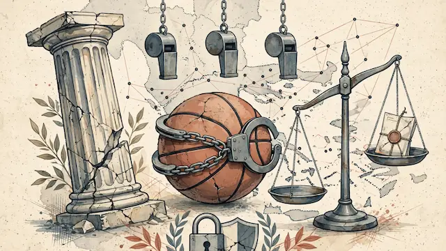 Greek Basketball Rocked by Match-Fixing Scandal; Referees Arrested
