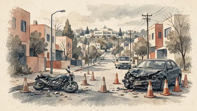 Motorcyclist Injured in Petah Tikva Collision, Hospitalized