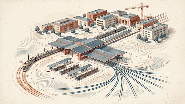 Tel Aviv University Train Station Set for Major Upgrade to Integrated Transport Hub