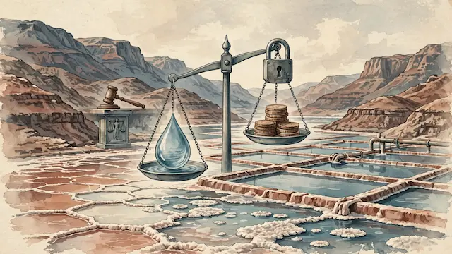 Dead Sea Works to Pay Half Billion Shekels for Water Use