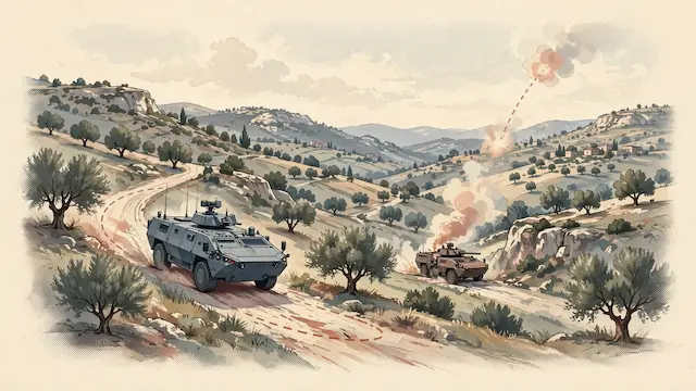 Rogue Israeli Robot APC Leads to Accidental Strike on Lebanese Army Vehicle