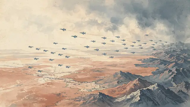 Israeli Jets Fly Near Iran Border in Major Show of Force