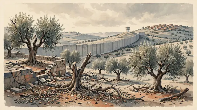 Hundreds of Attacks Target Olive Harvest in West Bank Over 3 Weeks