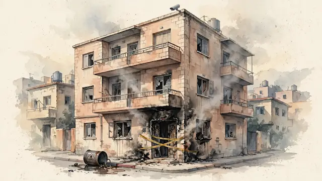 Bnei Brak Man Charged With Arson for Setting Fire to Occupied Building