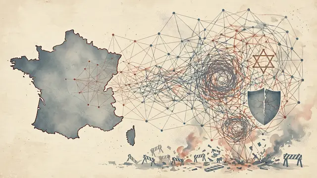 Antisemitic Conspiracy Theories Blame Jews for French Unrest Online