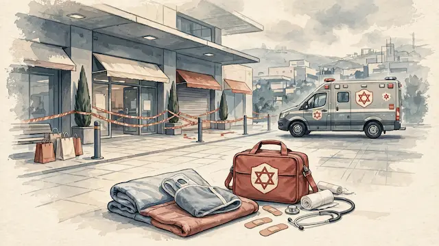 Child Injured in Ramat Yishai Shopping Center Incident
