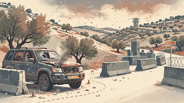 Terrorists Used Israeli Vehicle for West Bank Attack, Initial Probe Finds