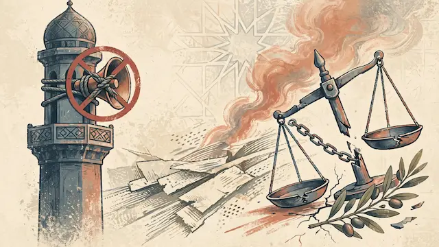 בן גביר דורש להגביר את האכיפה על שימוש ברמקולים לתפילה, ומונע השתקת קריאות התפילה