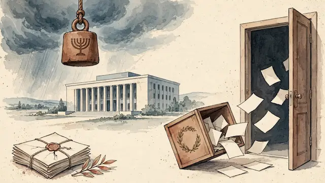 Netanyahu Pressure Leads to Party's Withdrawal From Elections