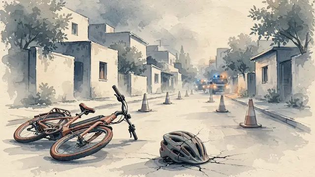 Man Critically Injured in Electric Bicycle Crash in Lod