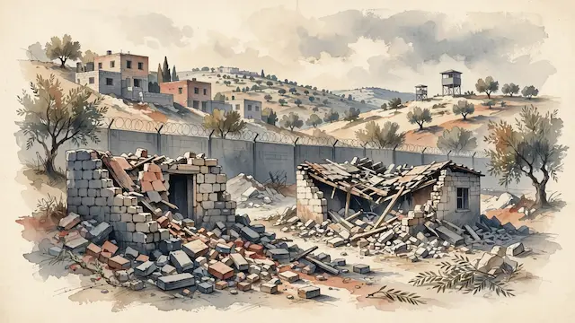 Israel Demolishes Homes in Hebron After Deadly Attack