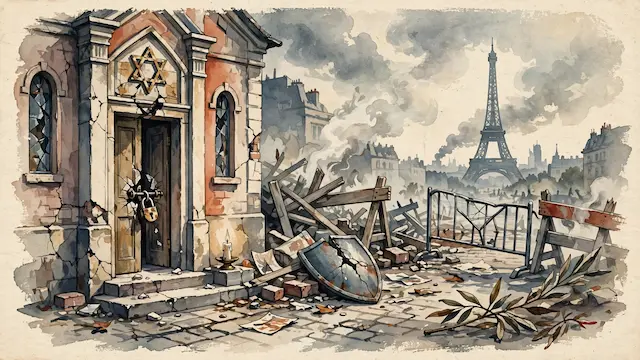 France's Leadership Criticized for Response to Riots and Antisemitism