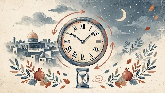 Israel Shifts to Winter Time October 25, Gaining an Hour