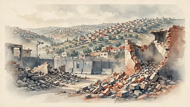 Israeli Military Demolishes Building Near Hebron Shooting Incident Site