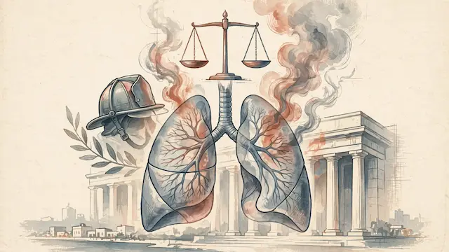 Court Recognizes Firefighter's Lung Damage as Work Injury After Insurance Denial