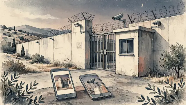 Two German Nationals Detained for Photographing Israeli Prison Entrance