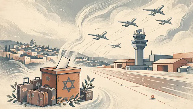 Israel Sees Increased Airport Traffic Amidst Election Voting