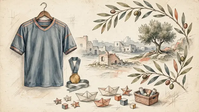 אקס לסטר ימכור את חולצת הגמר ויתרום לעזה