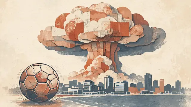 Ex-Footballer Slams Netanyahu's 'Fearmongering' Nuclear Image