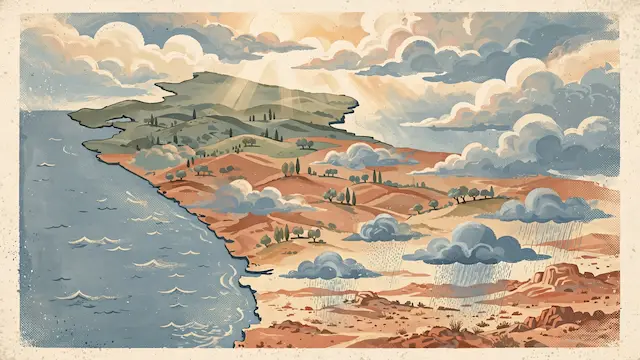 Israel Weather Forecast: Mild Temperatures, Scattered Showers Expected October 26