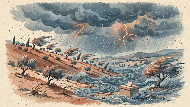 Israel Braces for Severe Weather on Election Day