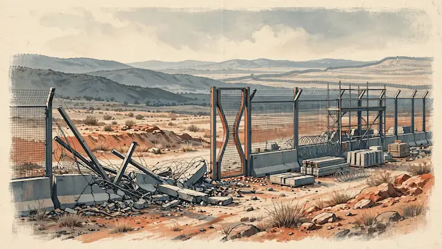 Israel Rebuilds Gaza Border Fence After October 7 Collapse