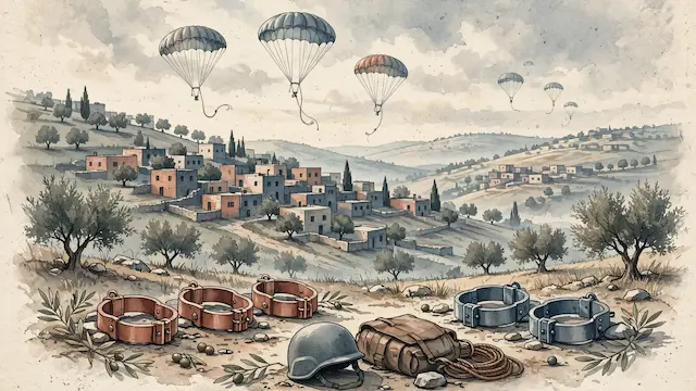 Paratroopers Recon Unit Arrests Hamas, Islamic Jihad Operatives