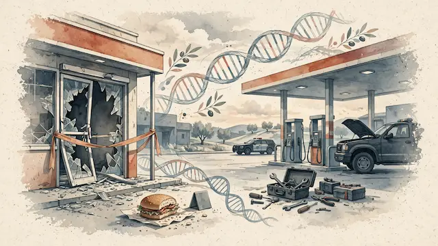 Sandwich DNA Leads to Arrest of Business Burglar in Kiryat Malachi