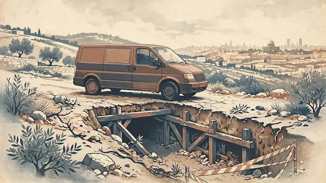 Border Police Discover Smuggling Tunnel Near Jerusalem