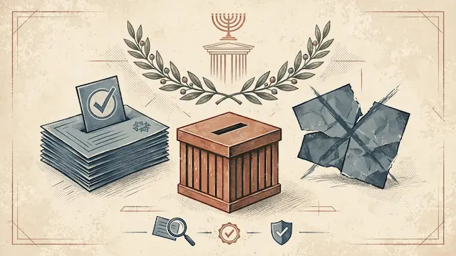 הטעויות שהופכות פתק לפסול - ועלולות לבטל את הקול שלכם בקלפי